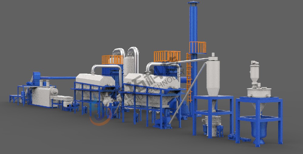 風電葉片熱相分離成套設備